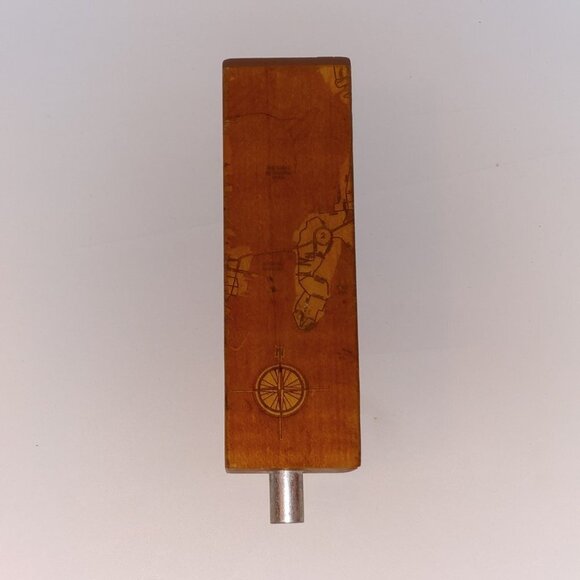 STONE CITY ALES Kingston Ontario Brewery Tap Handle Wood Block Map of Kingston - Picture 7 of 7